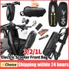 Electric Scooter Bag Double Zipper Large Capacity Universal Electric Scooter Handlebar Bag for Kugoo M4 for M365 PRO 2