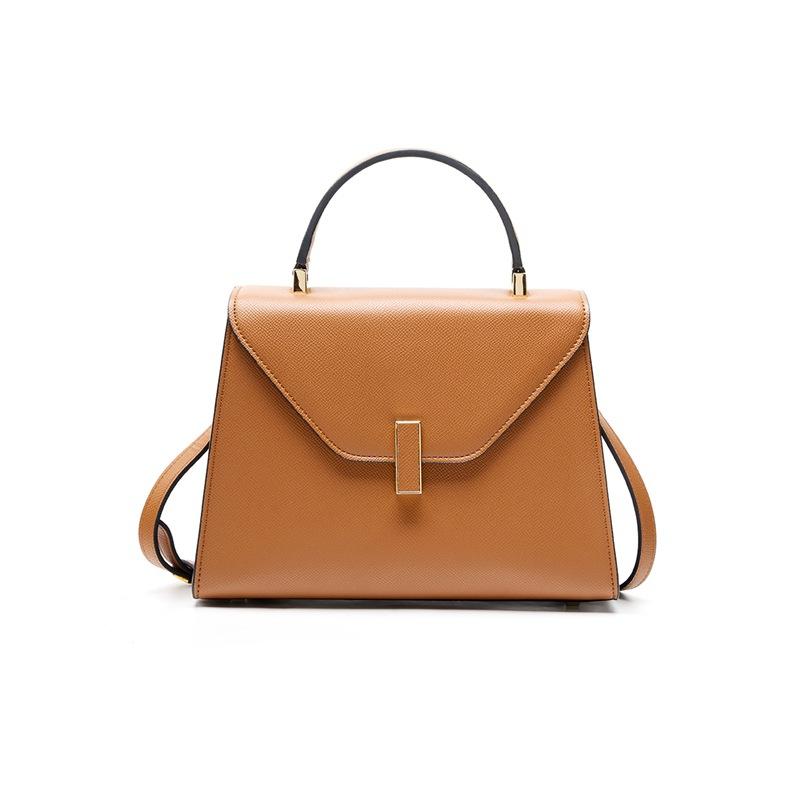 Shoulder bag commuting to work three-dimensional leather women's large-capacity handbag