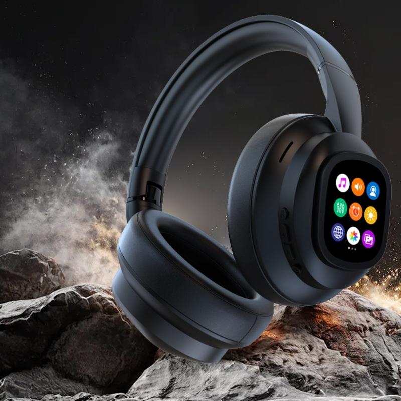 AI-Перевод Bluetooth-совместимые Наушники Отображение в Реальном Времени для Многоязычного Общения Накладные Гарнитуры