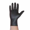 100Pcs Black Nitrile Disposable Gloves Medical Exam Latex Powder-Free Food Safe Textured Fingertips