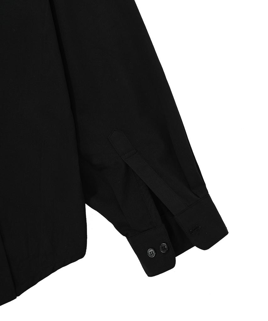 OHY Curve Line Shirt-Black