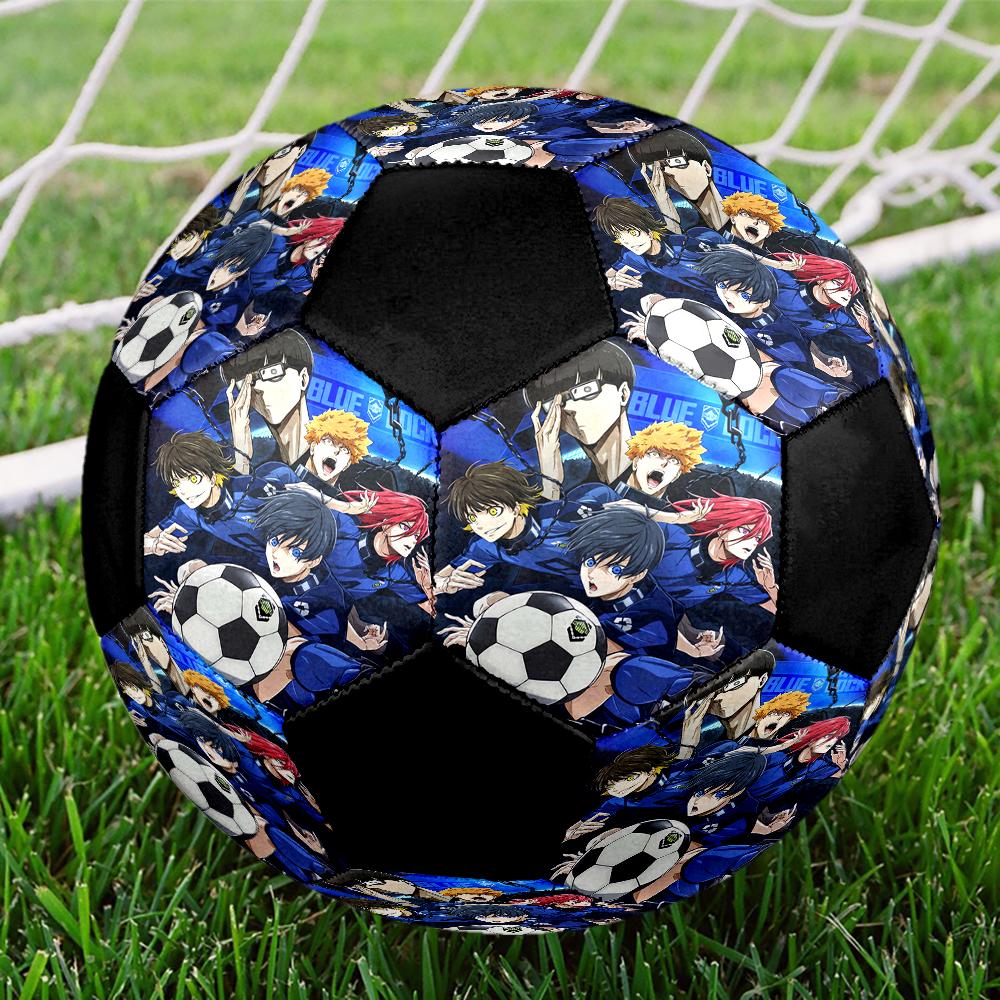 BlueLock Theme Size 5 Soccer Ball, Suitable for Both Indoor and Outdoor Matches, a Gift Suitable for Everyone.