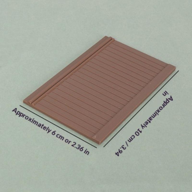 1Pcs Vertical Pattern Wall Skirt Panel for 1 12 Dollhouse Simulation Mini Home Room Furniture Accessories
