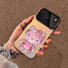 Кристальный чехол для iPhone с кошкой Кики: Высокая ценность, Контроль лица, Ударопрочный, для iPhone 14, 15, 16 Pro Max, Apple 17.