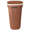 Вязаная корзина для белья - большая - 55 литров - 44 см X 35 см X 61 см | Королевский светло-коричневый - полипропилен