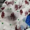 Японский стиль Летние ультратонкие чулки - Нежный ветер Роза Цветок Фея Белые колготки с цветочным дизайном