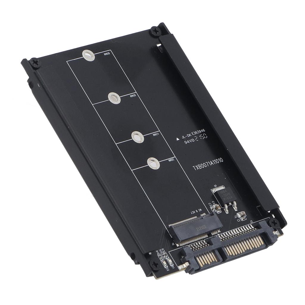 M.2 B Key To SATA3 Adapter Card Professional High Speed Transmission 6Gbps M.2 B Key To 2.5 Inch
