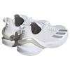 Теннисные туфли Adizero Cybersonic Tennis LPE50 Footwear One cm [Adidas] женские белые/серебристые металлик/серые (ИГ9516) +24,5