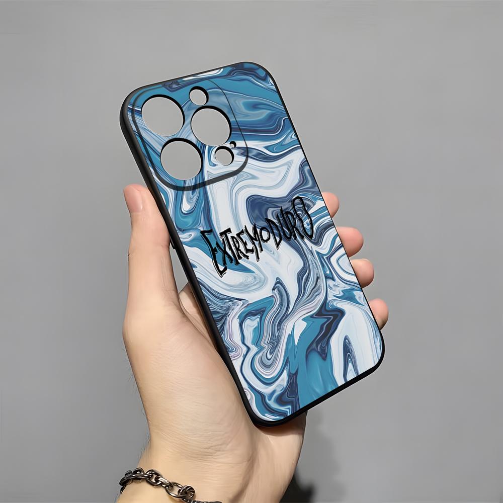 Raw Spanish Rock Band E-Extremoduro Phone Case For IPhone 17 Pro Max 16 15 14 Pro Max 13 11 X Xs Xr 8 7Plus Silicone Cover