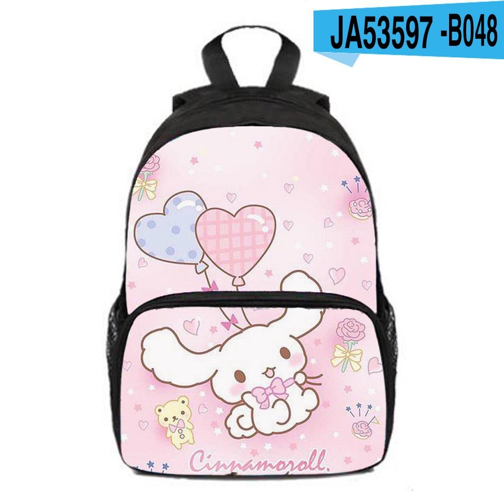 3dcinnamoroll Cute And Durable Cinnamoroll School Backpack For Boys And Girls