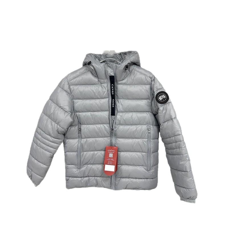 Mens Solid Color Hooded Cotton Puffer Jacket Warm Winter Casual Outerwear