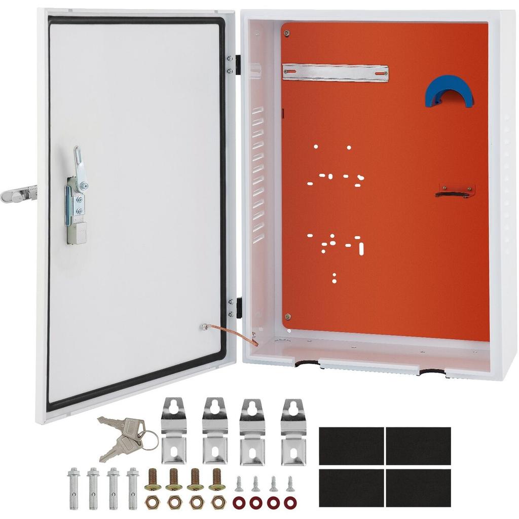Tesla Charger Station Box, 28" x 20" x 10", Outdoor Cable Box Charging Box Cable Organizer, IP32 Waterproof Dustproof Cool Roll Steel Electrical
