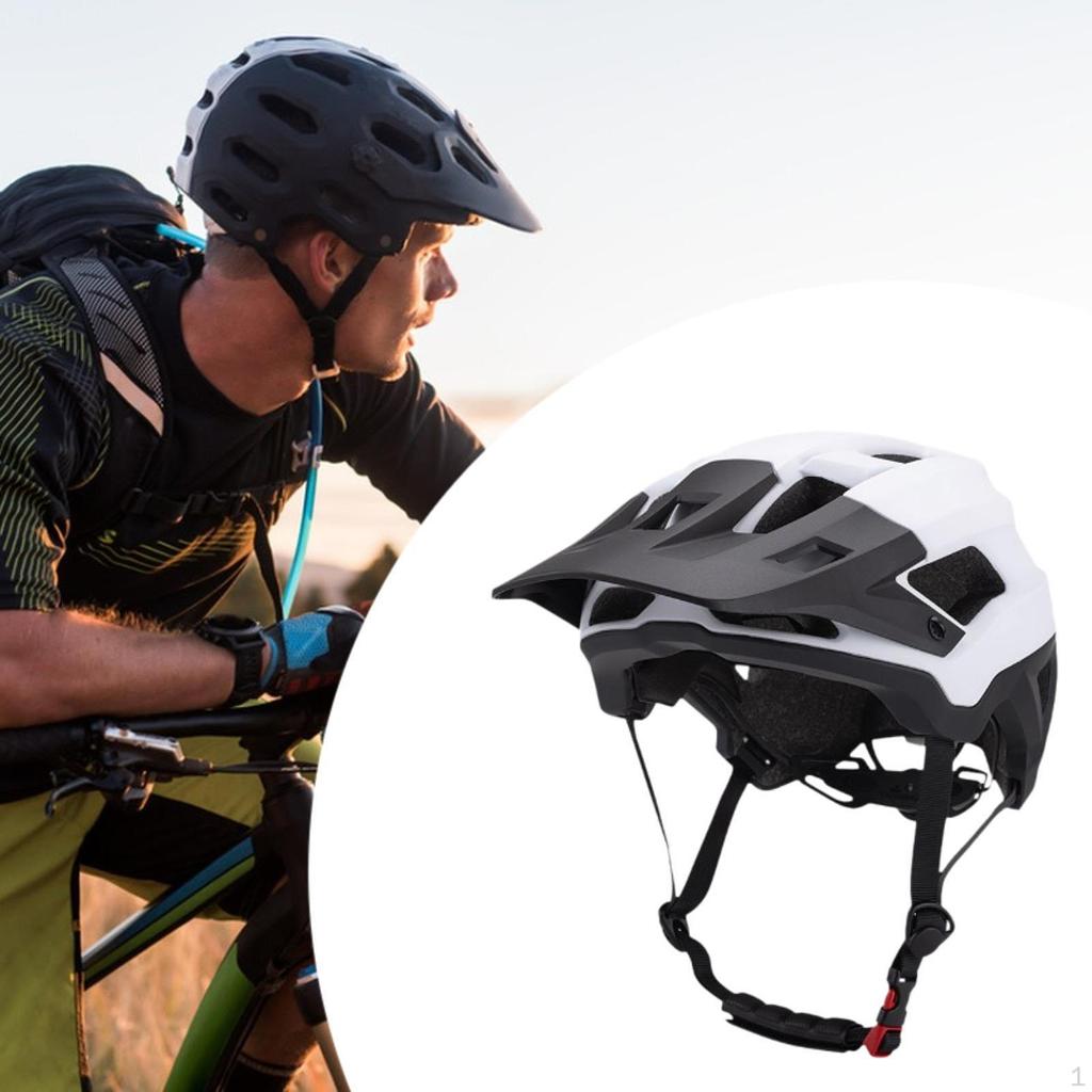 Велосипедный шлем для взрослых, велосипедист, подходит для 55-61 см, регулируемый размер, уличный, мужской, женский, байкерский, горный