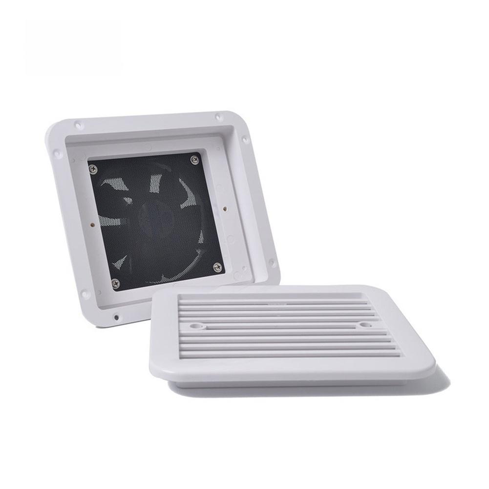 Low Noise Ventilator Trailer Air Vent For Caravan Cooling 12V Power Supply Dustproof Design Lightweight Plastic