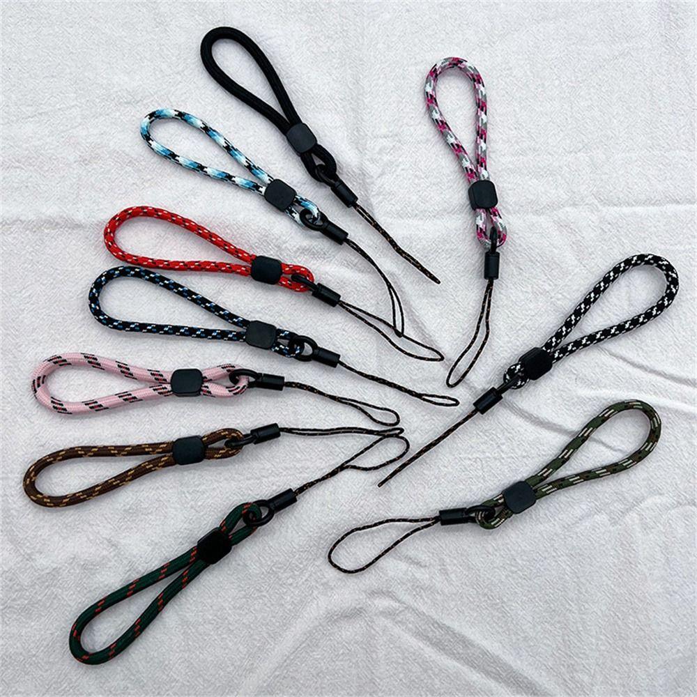 4Pcs Anti-lost Cellphone Lanyard Hang Rope Finger Wrist Lanyard Phone Short Strap U Disk