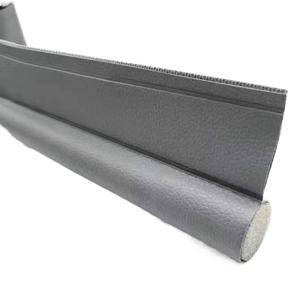 Windproof Under Door Draft Stopper Leather Sound Insulation Sealing Strip Door