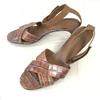 Emporio Armani Italy Ankle Strap Sandals Women’s 37 23.5 Brown(USED)