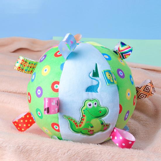 Pet Dog Plush Toy Ball Sound Interactive Dog Toy Plush Rattle Ball Pet Puppy Toy Ball Cute Relieve Boredom Shaking Cloth Ball