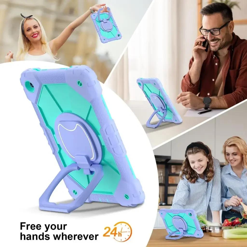 Ударопрочный чехол для Samsung Galaxy Tab A9 8.7" Чехол A9 Plus 11" SM-X110 X210 X216B A8 10.5" X200 X205 A7 Lite T220 T225