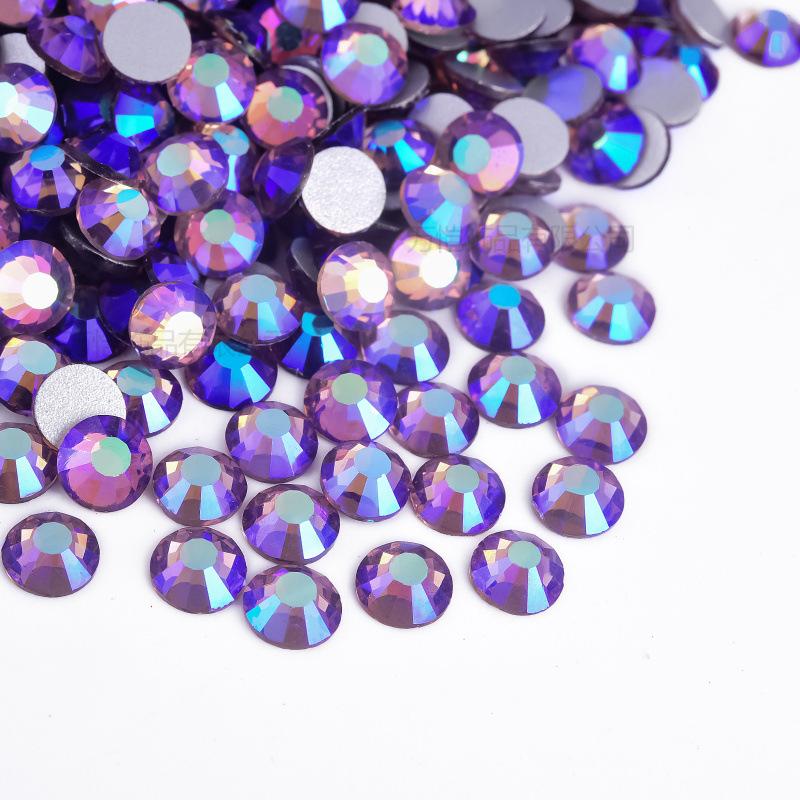 Стразы для дизайна ногтей, хрустальные стеклянные аксессуары, сделай сам, дрель с плоским дном, чехол для мобильного телефона, разноцветные, аксессуары Guomao A, аксессуары