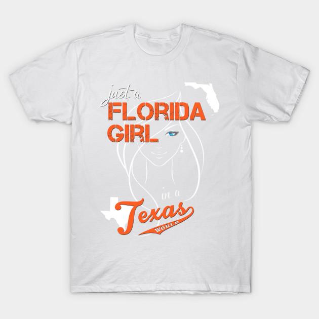 T Shirt Women Florida Texas Harajuku Print Kawaii Tshirt Summer Short Sleeve Female T-Shirt Top Tee