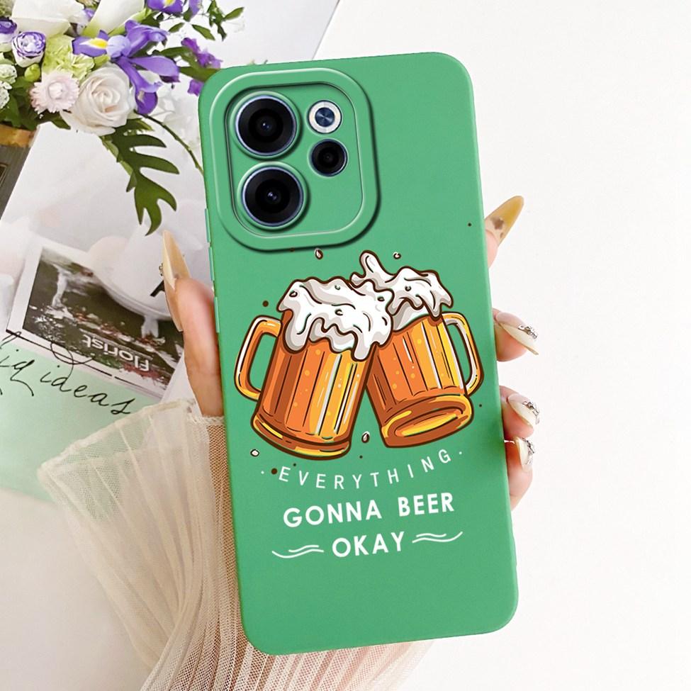 Чехол для телефона Oppo CPH2801 Для Oppo Reno 15F Силиконовый Чехол Роскошный Модный Цветы Кавайный Милый Расписной Чехол Для Oppo Reno15 F