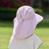 Children's hats boys and girls outdoors big eaves shawl neck protection sun hat summer breathable sun protection bucket hat