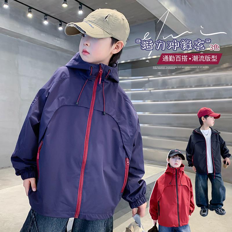 Boys' Outerwear Spring and Autumn 2025 New Item Children's Autumn Outfit Stormtrooper Jacket