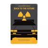 Flux Capacitor Metal Sign - Back To The Future Modern Tin Decorative Plaques, Office Store Pubs Club Art Decor