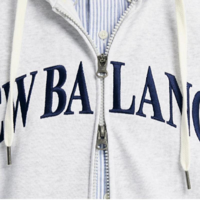 New Balance С капюшоном на молнии полуоверсайз Nbmde11113 16
