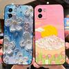 Для VIVO Y15s 4G Чехол Fundas V2139 Y15c Y15a Бабочки Цветы ТПУ Мягкий Силикон Тонкая Защитная Крышка Телефона Для Vivo Y15 4G Чехол Бампер