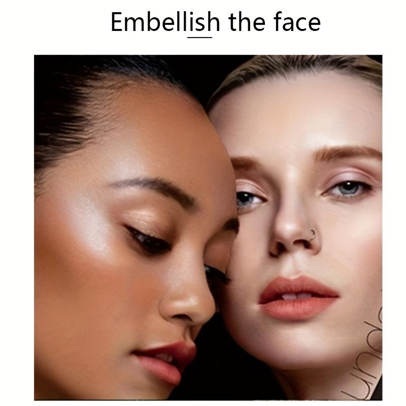 6-цветная палитра для контуринга контуров, палитра теней для носа и боковых теней, консилер, контур лица жениха, создание трехмерного макияжа лица