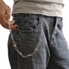 Punk Fashion Metal Waist Chain With Spikes For Adults Casual Hip Hop Wear