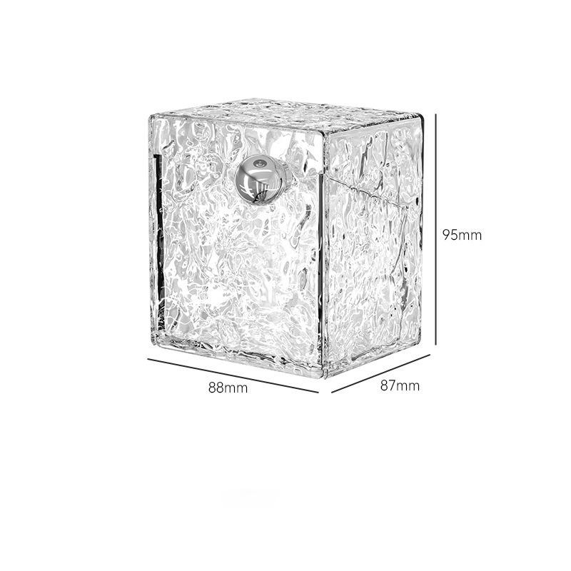Настенный ящик для хранения ватных палочек Прозрачная шкатулка для драгоценностей Органайзер для хранения ватных палочек для снятия макияжа Контейнер для помады