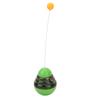 Cat Treat Dispenser Ball Slow Feeding Interactive Chewing Pet Food Dispensing Toy with Teasing Ball