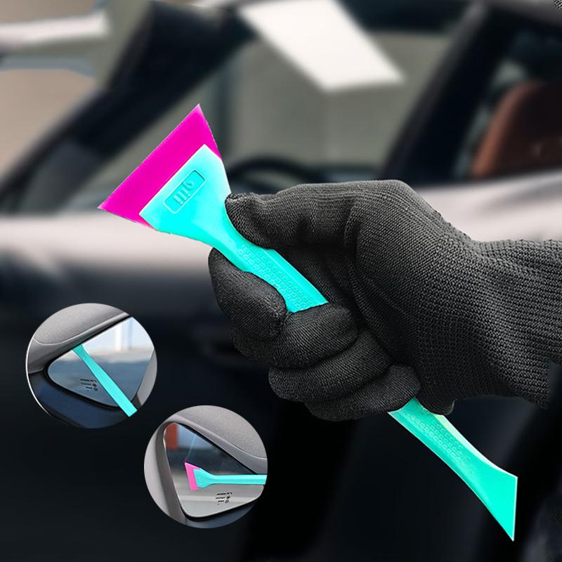 ALIWRAP 5/10Pairs Car Vinyl Wrap Gloves Anti-Static Window Tinting Film Install Gloves Fingertip Work Gloves Auto Wrapping Tools