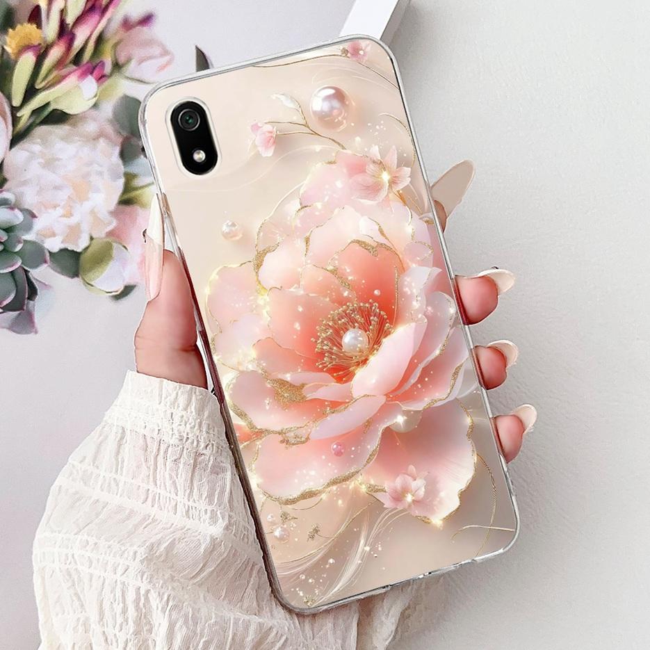 Для Xiaomi Redmi 7A Чехол Redmi7 Роскошный Модный Расписной Чехол Мягкий Силиконовый Чехол для Телефона Для Xiaomi Redmi 7 7A Redmi7A Fundas Coque