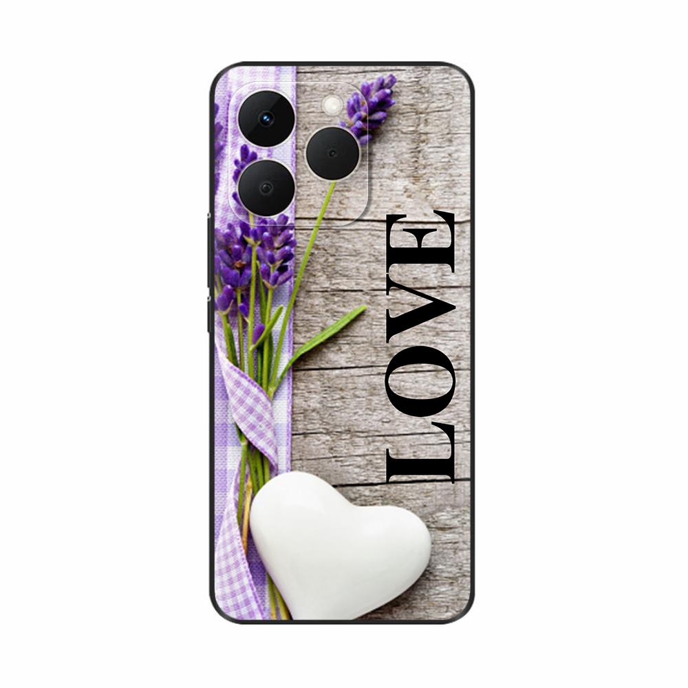 Shockproof Case For Realme 15T 5G Case Luxury Painted Black TPU Silicone Soft Bumper Funda for Realme 15T Phone Cases Back Cover