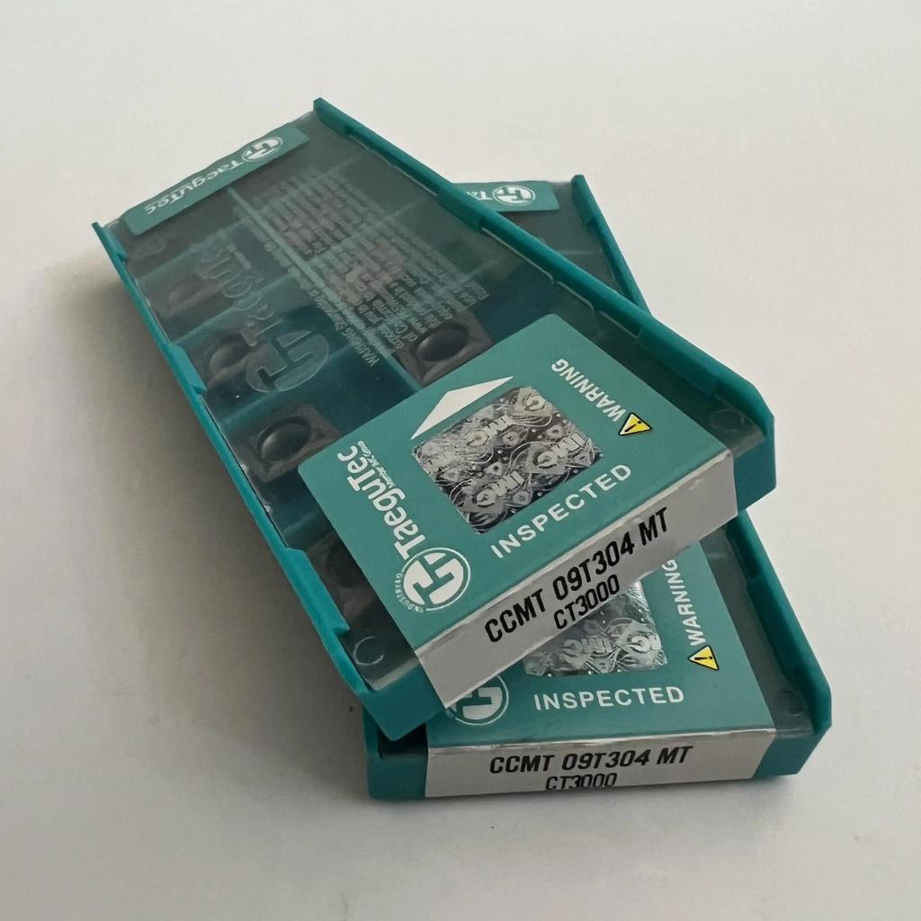 CCMT09T304MT CT3000 / Industrial Indexable Carbide Inserts 10 Pcs