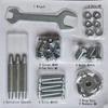 Screws Nut Heaters Tool Kit Patios Heaters Replacement Parts Complete Bolt & Nut Set For Heaters Hardware Accessories