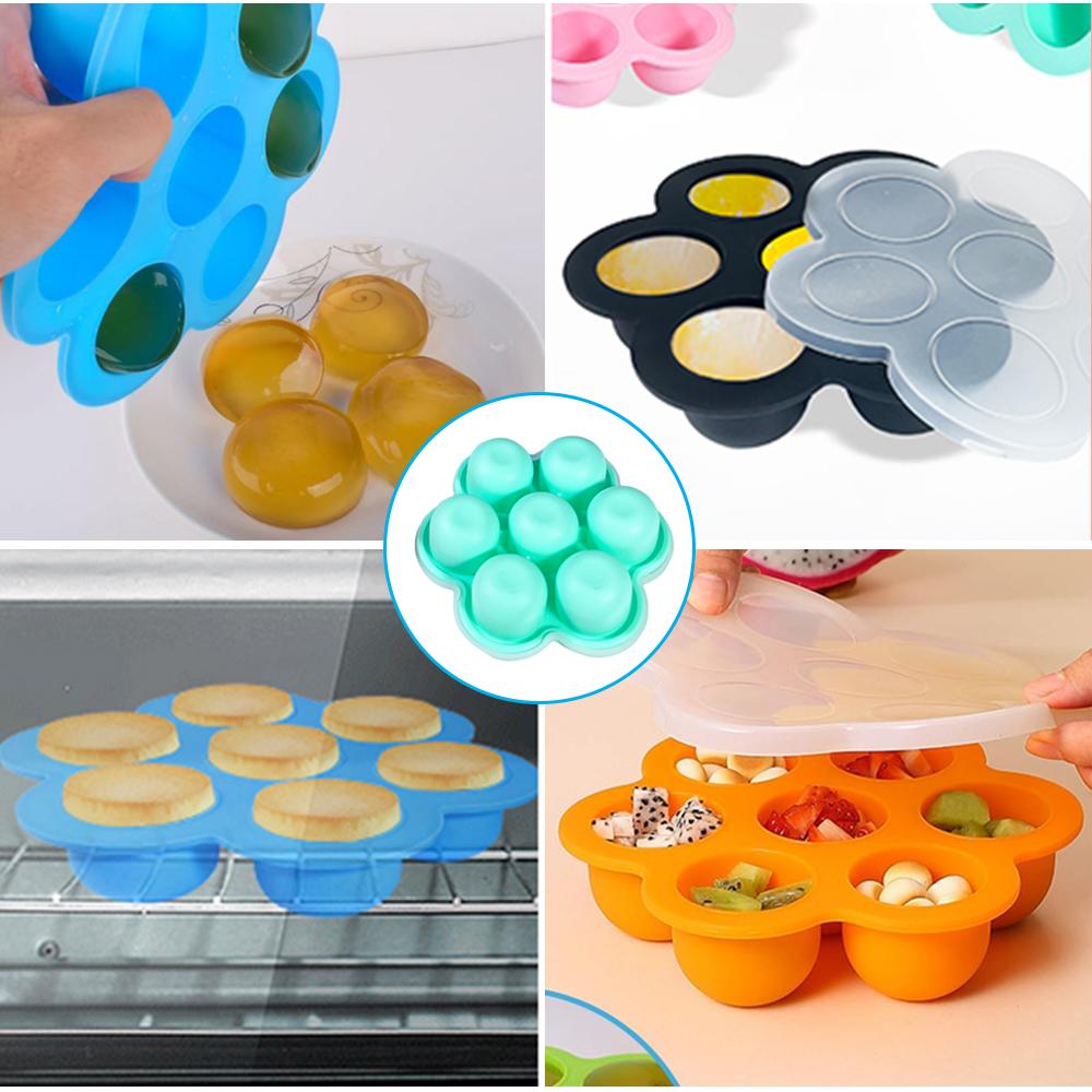 Silicone Egg Bite Mold for Air Fryer - Alternative To Sous Vide Egg Bite Maker Easy To Clean Cooking Accessory for Perfect Eggs