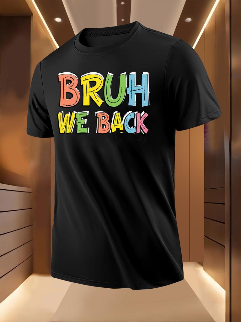 Teacher-Themed Graphic Tshirt Graphic Tshirt - Bruh We Ba...