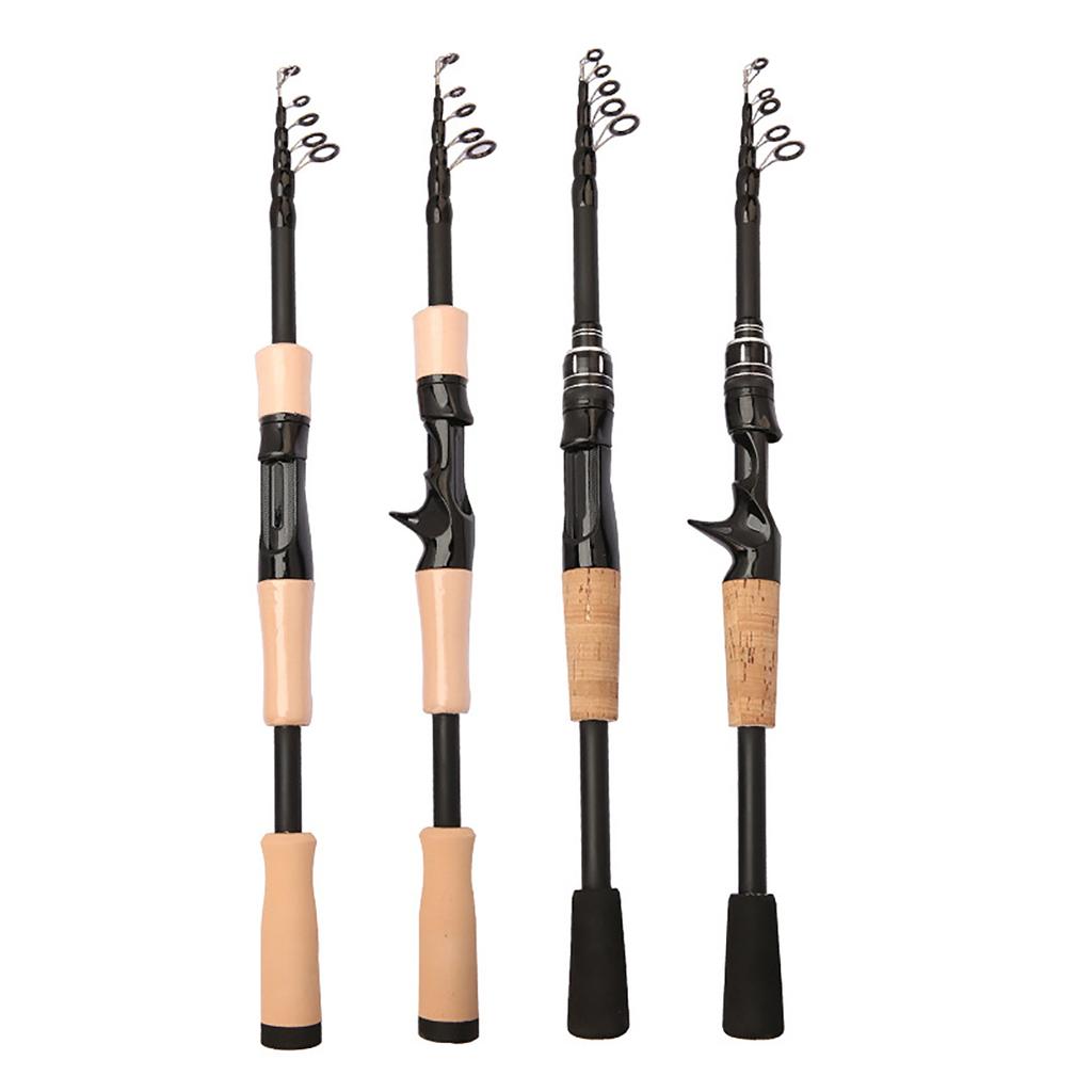1.5M/1.8M/2.1M/2.4M Spinning Fishing Rod Portable Telescopic Casting Rod Carp Rod Lure Bass Fishing Pole For Freshwater Fishing