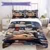 Japanese artist Koyoharu Gotouge's Demon Slayer Home Decoration Soft Printed Sofa Cover Blanket Bedding Down Pillowcase Duvet Cover (without core) P27