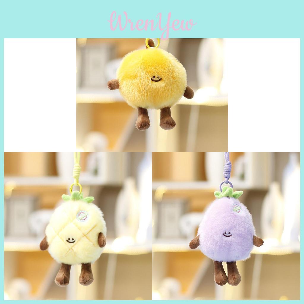 Plush Pineapple Toy Cute Stuffed Animal For Kids Girls Playroom Decor