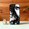 Чехол для телефона с линейным рисунком Для iPhone 17, 16, 15, 14, 13, 12, 11 Plus, Pro Max, Другие Мягкий черный чехол