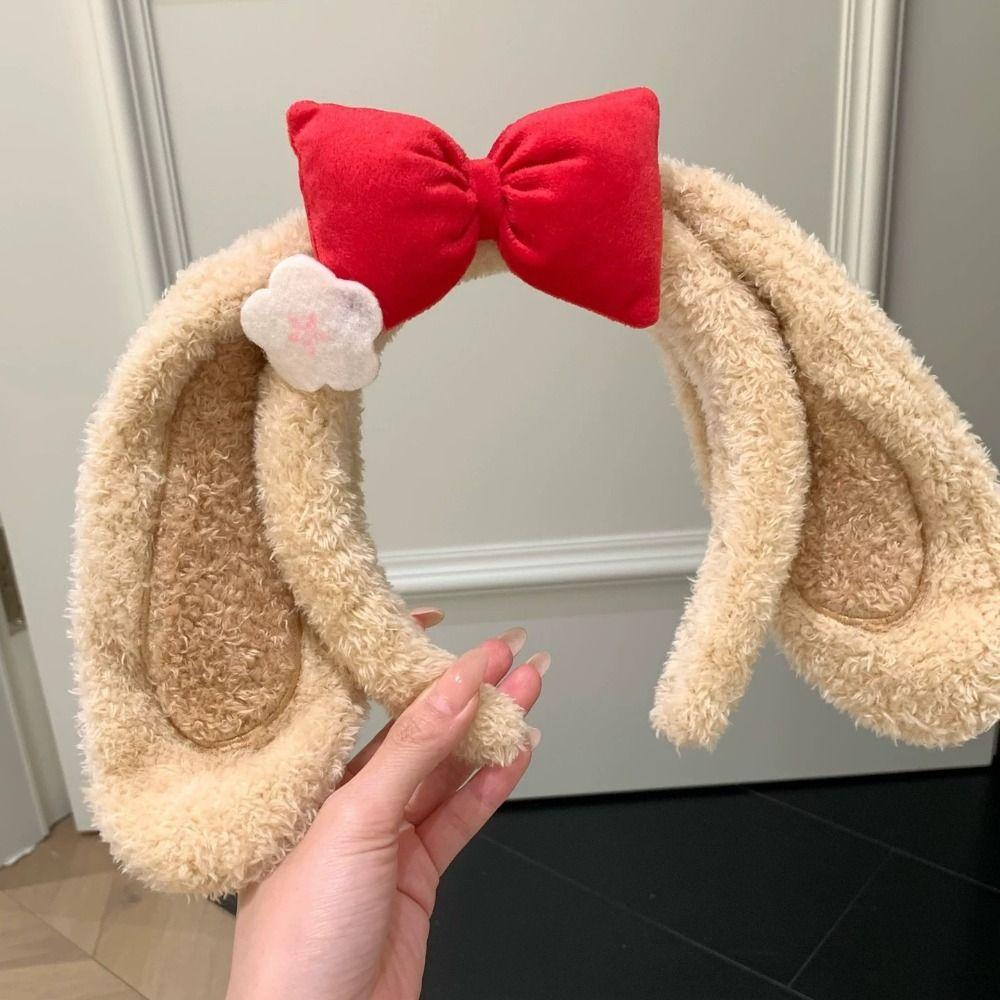 Fluffy Plush Headbands Elastic Animal Hair Hoops Faux Fur Tiaras Cute Hairbands Party