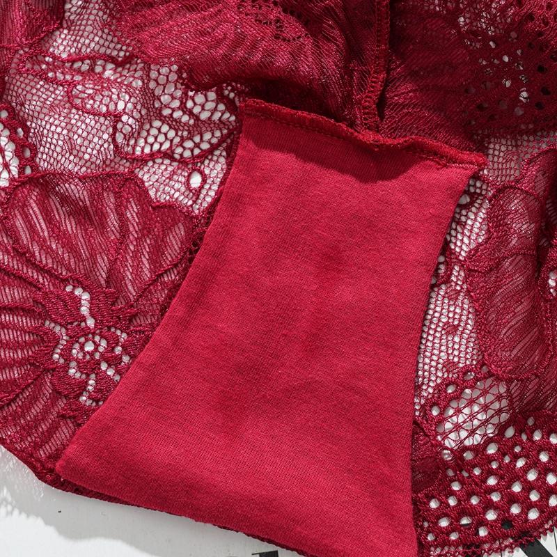 Трусы с низкой посадкой, дышащие, полые, для женщин, симпатичные, с бантом, качественное нижнее белье для девочек