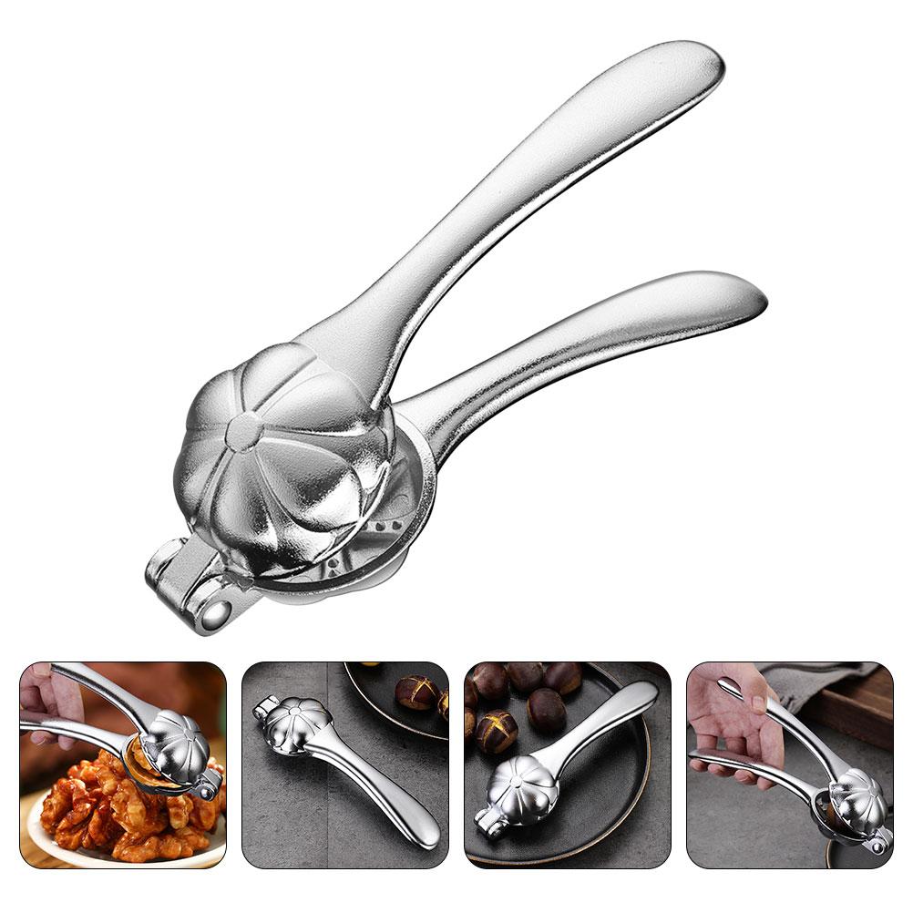 Миндальные орехи Ручной инструмент Открывалка для каштанов Грецкие орехи Цинковый сплав Быстрый орехокол