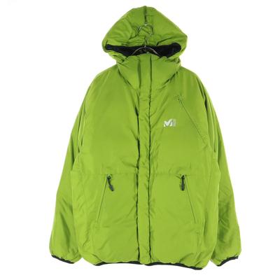 Двусторонняя Пуховик с логотипом в одной точке Длинный рукав M Зеленая система Мужской Б/у